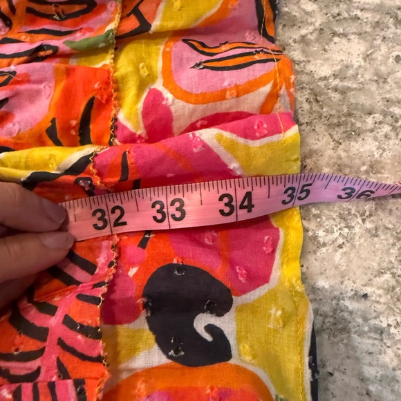 Farm Rio Fruit Dream Ruffle Mini Dress M - Picture 7 of 7